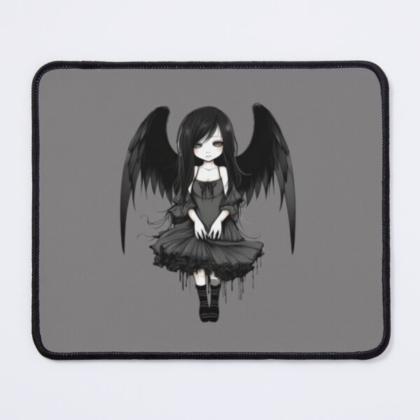 Item preview, EMO GOTH GIRL ANIME ANGEL designed and sold by CRAZY&ART.