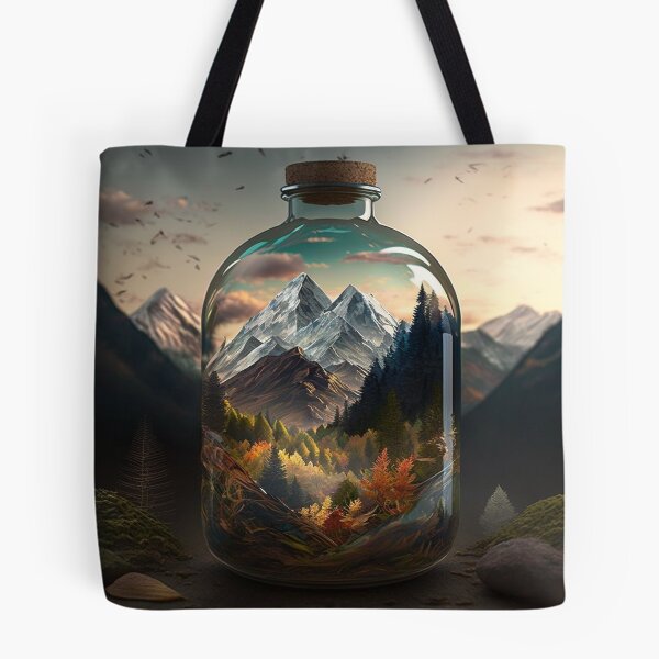 Item preview, Bottle mountain #2 designed and sold by Arts.Lifes   .Styles.
