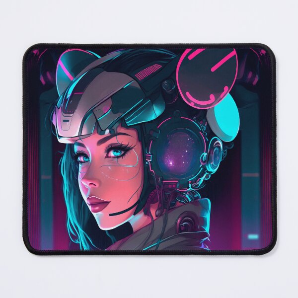 Item preview, Cyber girl designed and sold by Henry Barre Art.