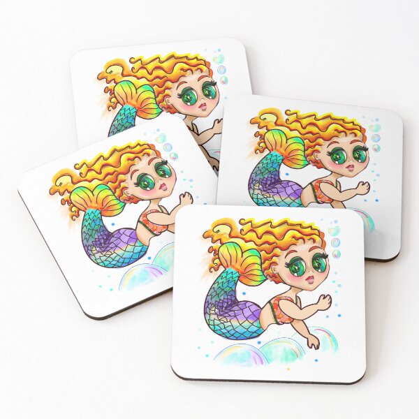 Item preview, Mermaid - retro vintage mermaidcore ocean art designed and sold by Artonmytee.