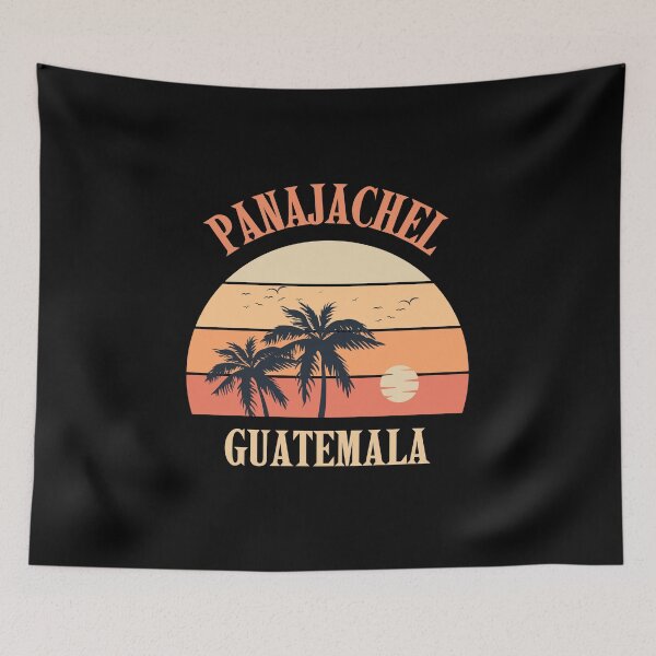 Item preview, Panajachel Guatemala Vintage Sunset Design designed and sold by RektRepublic.