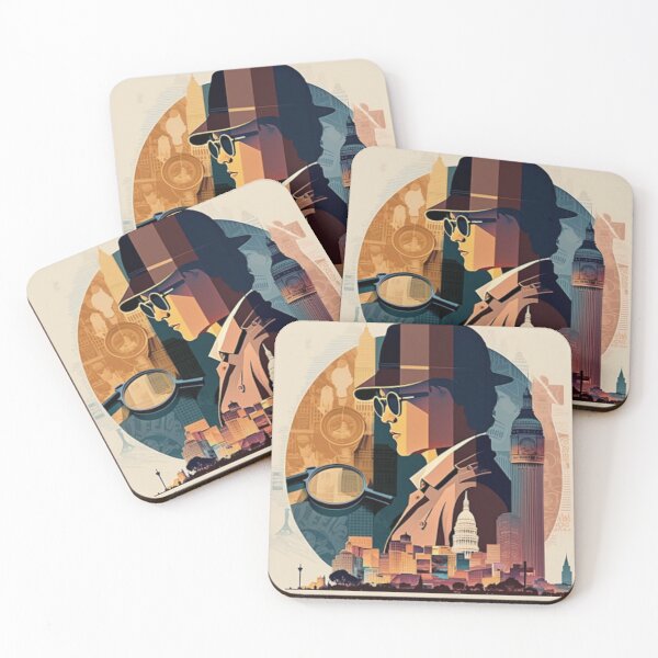 Item preview, private detective designed and sold by BOHdesign.