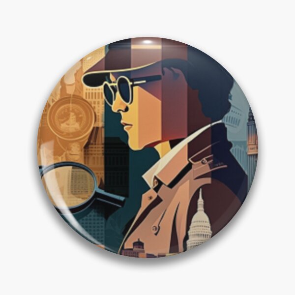 Item preview, private detective designed and sold by BOHdesign.
