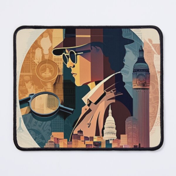 Item preview, private detective designed and sold by BOHdesign.