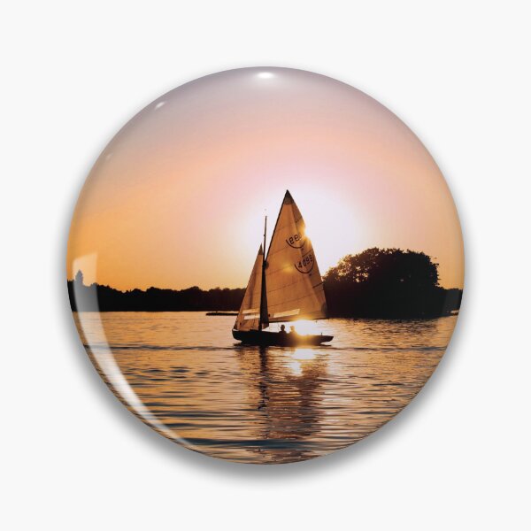 Item preview, MARTIME #44 - Twin Sailboats Backlit by Sunrise/Sunset designed and sold by DEL-Productions.