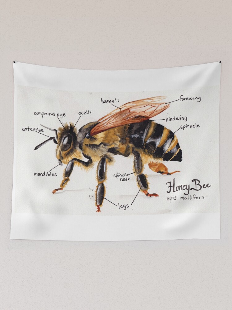 Bees and best sale honey tapestry