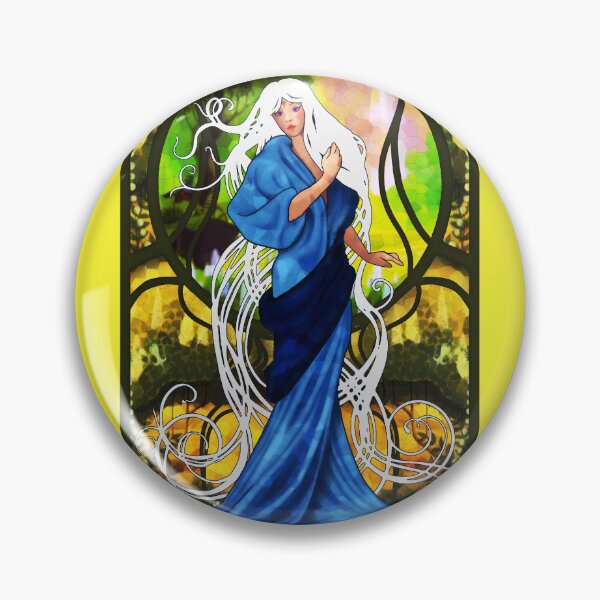 Item preview, Lady Amalthea Art Noveau - Mosaic designed and sold by gildedfinches.