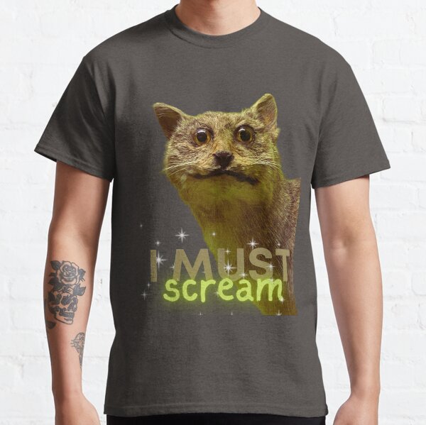Item preview, I must scream bad taxidermy tee designed and sold by Copperoxide.
