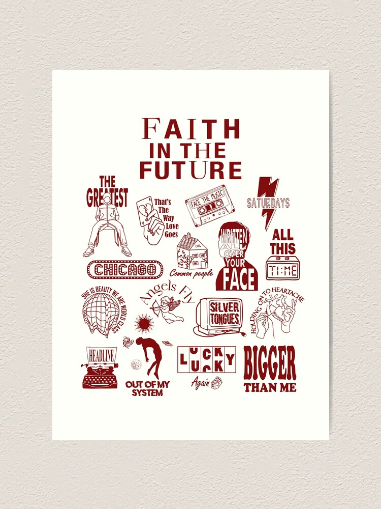 Louis Faith in the Future T-Tomlinson POSTER Poster Prints Wall