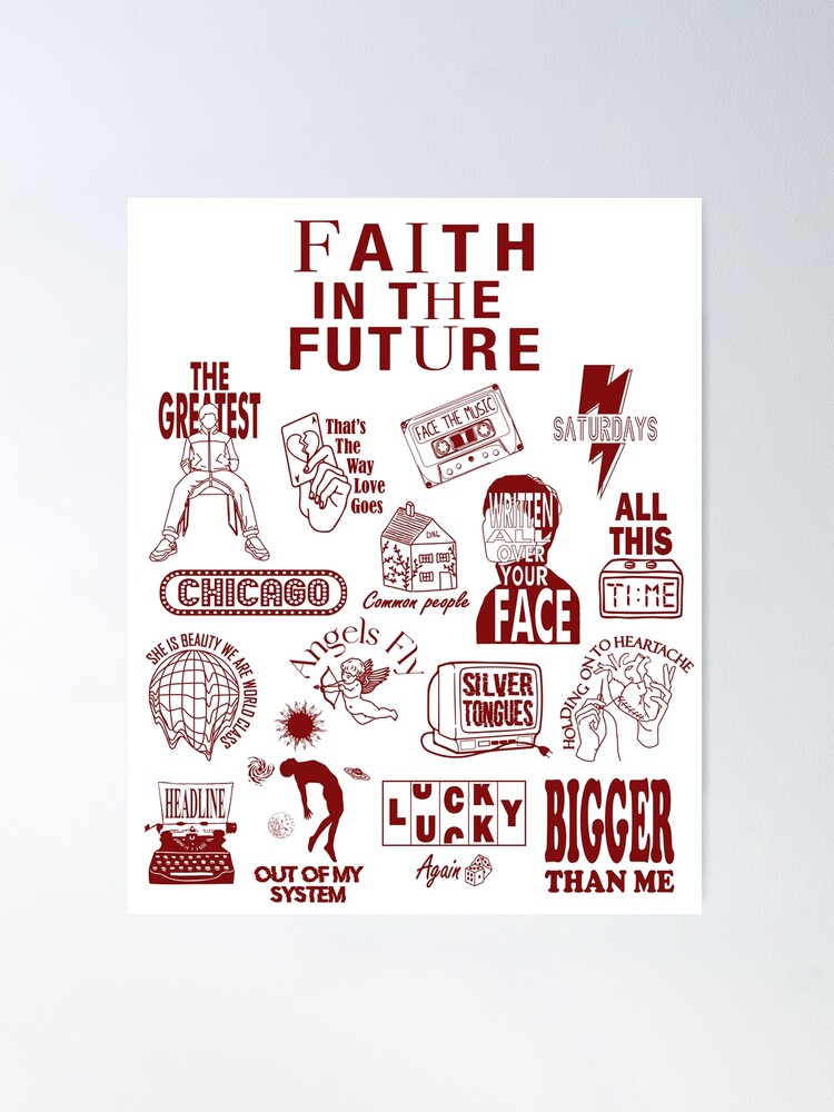 Louis Tomlinson - Faith in the Future Poster by arlou