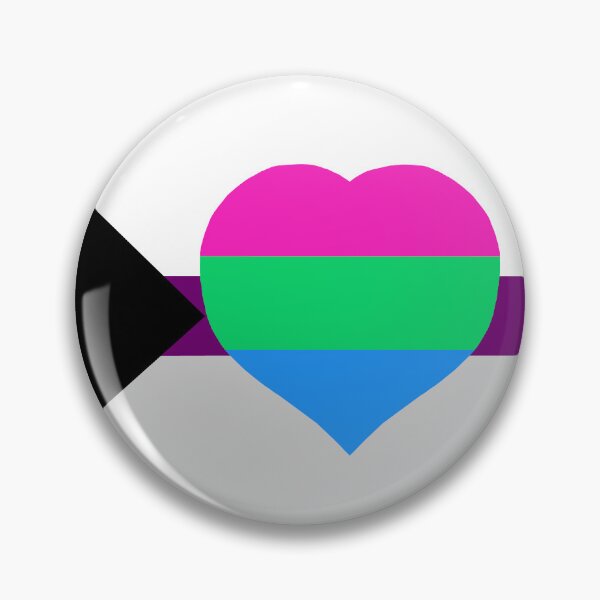 Item preview, Polyromantic Demisexual Flag designed and sold by SanguineDesigns.
