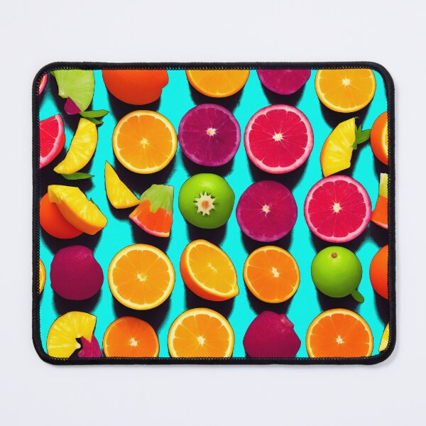 Item preview, Fruits Pattern Orange Ruby Red Grape Lime Rows - Fruits designed and sold by internlvisions.