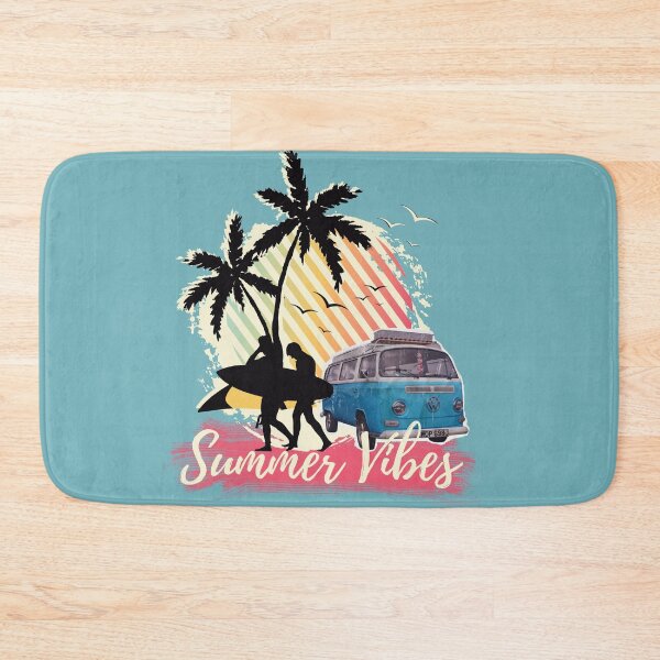 Item preview, Summer vibes blue station wagon designed and sold by Silper.