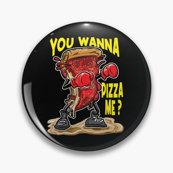 Item preview, You Wanna Pizza Me? Deep Dish Pizza with boxing gloves designed and sold by eShirtLabs.
