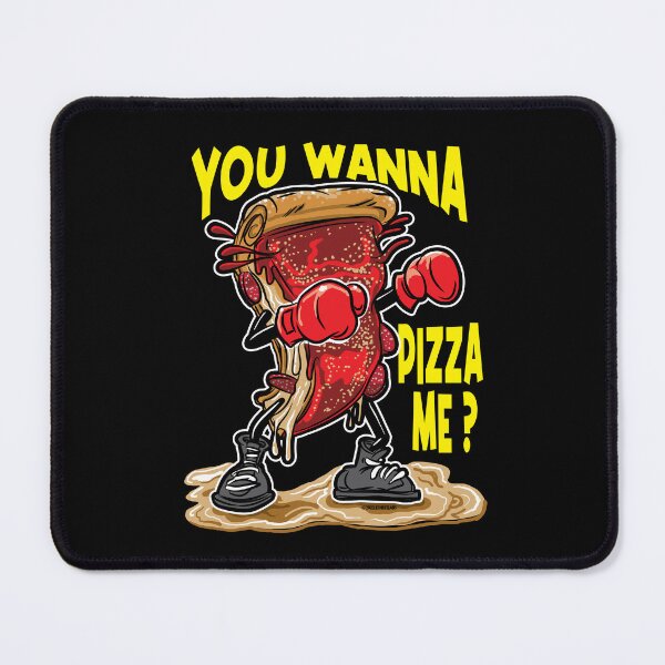 Item preview, You Wanna Pizza Me? Deep Dish Pizza with boxing gloves designed and sold by eShirtLabs.