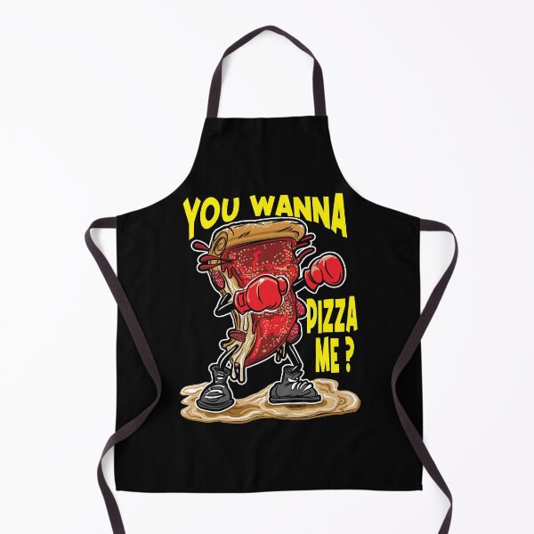 Item preview, You Wanna Pizza Me? Deep Dish Pizza with boxing gloves designed and sold by eShirtLabs.