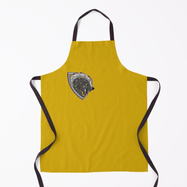Item preview, yellow and black loyal badger shield designed and sold by FamiFrikiV.