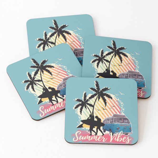 Item preview, Summer vibes blue station wagon designed and sold by Silper.