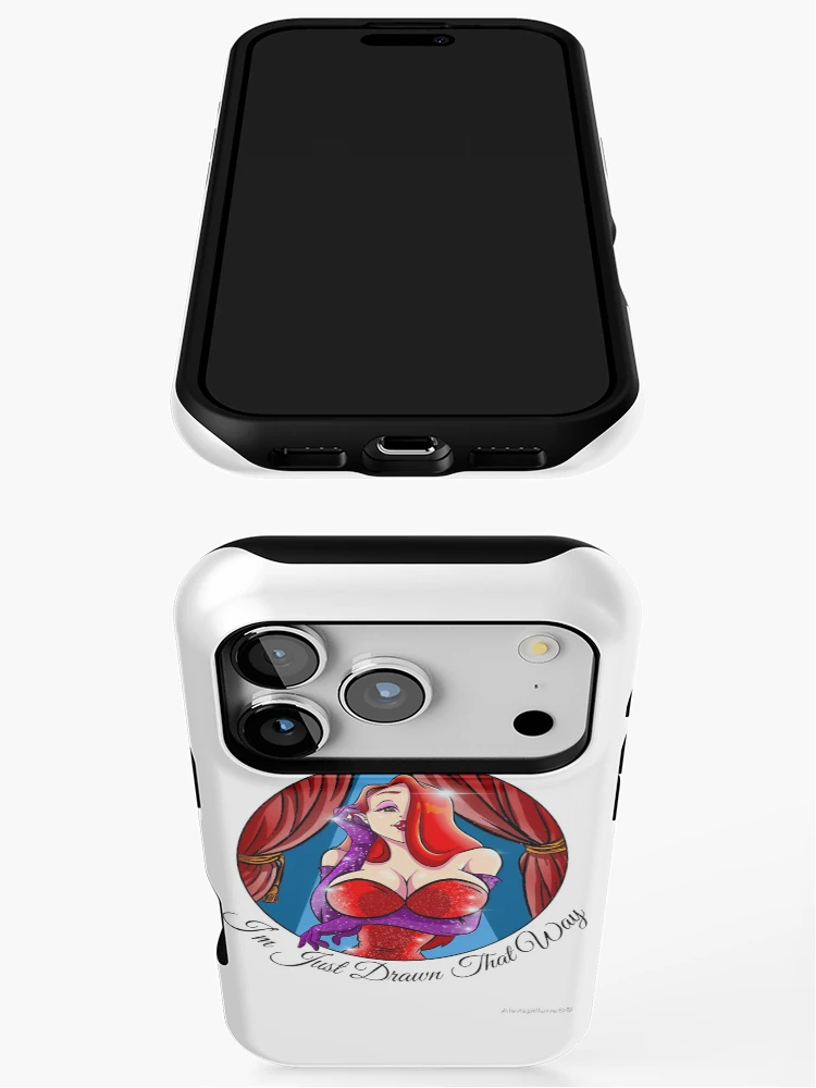 Thumbnail 3 of 4, iPhone Case, Jessica Rabbit designed and sold by antoniablick6.