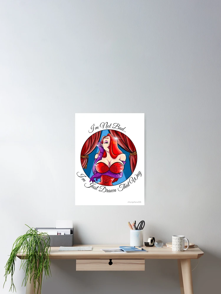 Thumbnail 2 of 3, Poster, Jessica Rabbit designed and sold by antoniablick6.