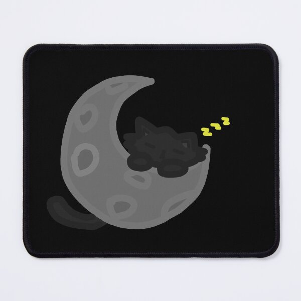Item preview, Sleepy Moon Kitty designed and sold by aubreymeow.
