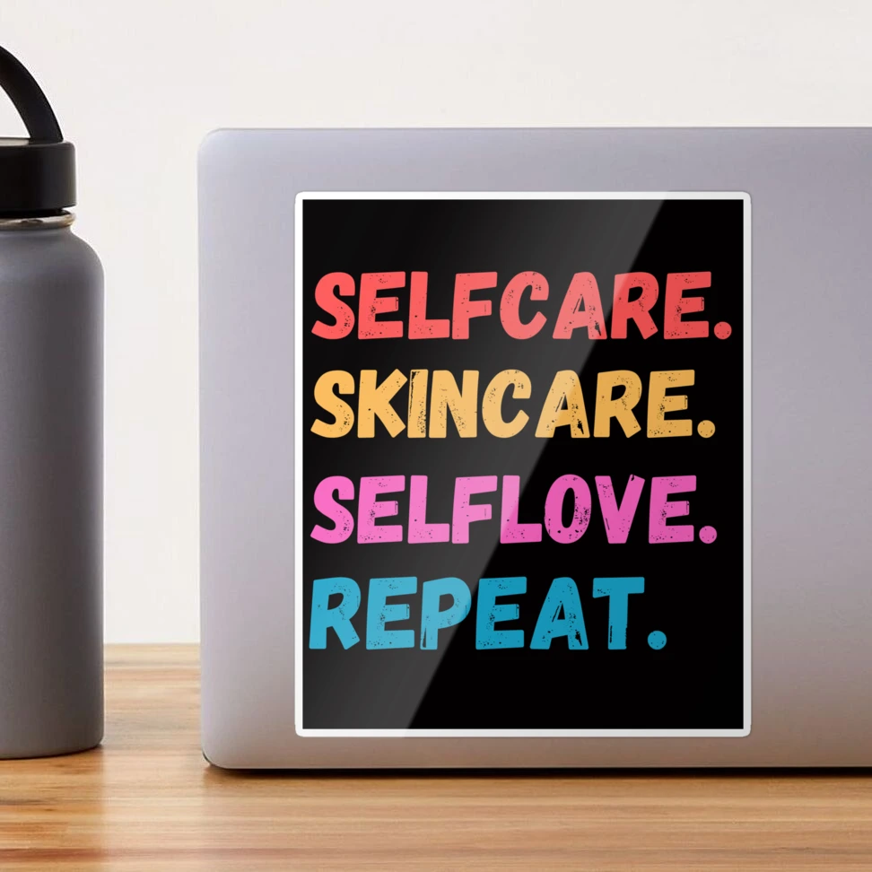 Self-Care Skincare Stickers – Crush