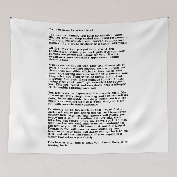 Item preview, You will never be an Incel designed and sold by doopsmaster.