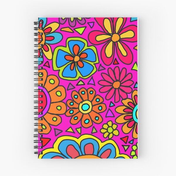 Item preview, colourful flowers designed and sold by shaunmk.