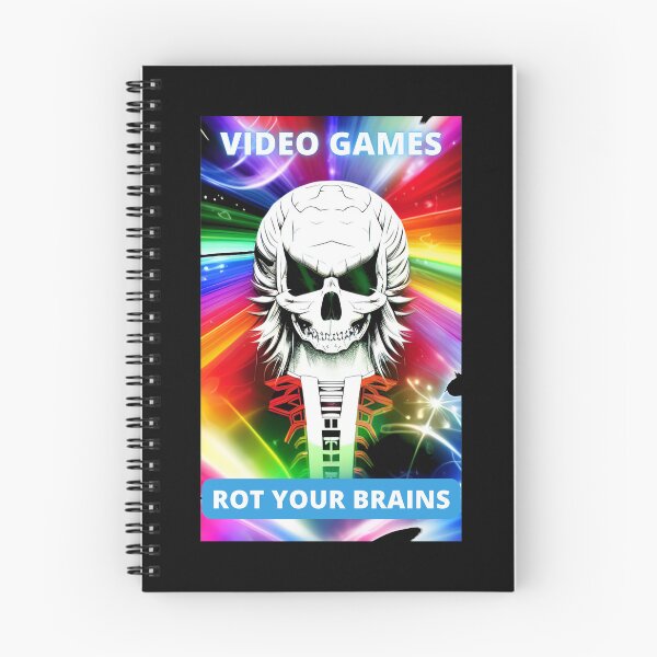 Item preview, Video games rot your brains  designed and sold by Tw1nsAIArt.