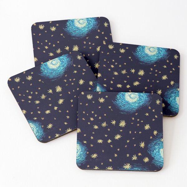 Item preview, Starry Night, Van Gogh styled Seamless Pattern E designed and sold by GraphicsPagoda.