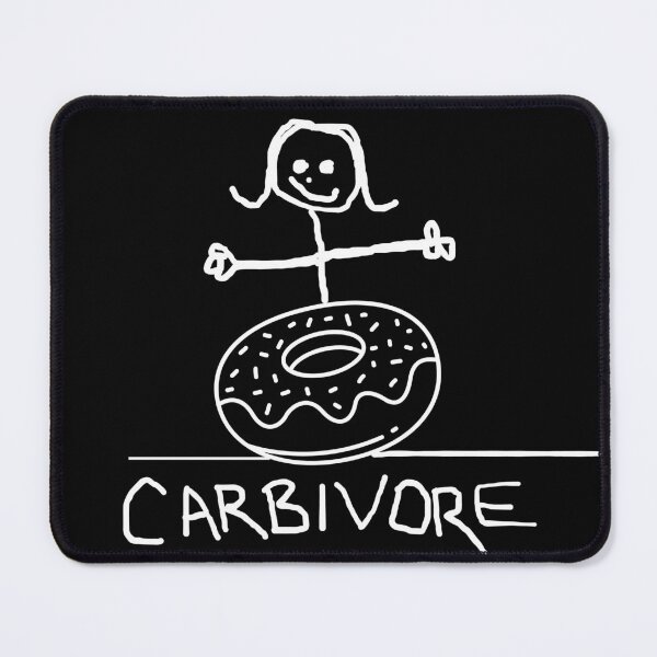 Item preview, Carbivore Fan, Donut Lover, Carboholic designed and sold by AlwaysMelanie68.