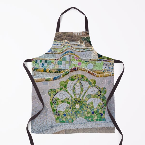 Item preview, Park Guell Colourful Benches by Antoni Gaudí, Barcelona, Catalonia, Spain designed and sold by Marc Garrido Clotet.