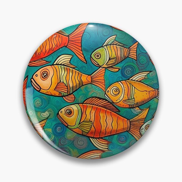 Item preview, orange fish designed and sold by gastonfoton.