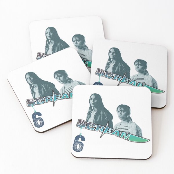 Item preview, scream VI  (Scream 6) Melissa Barrera (Sam Carpenter) - Jenna Ortega (Tara Carpenter) scary horror movie graphic design by ironpalette  designed and sold by ironpalette.