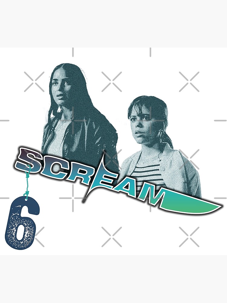 Scream 6 (Jenna Ortega, Melissa Barrera) Movie POSTER - Lost Posters