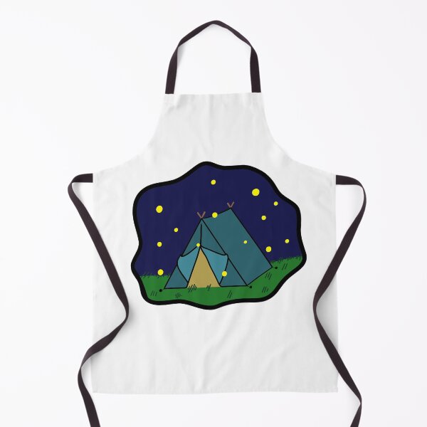 Item preview, Tent Camping with Fireflies designed and sold by mcgill-art.