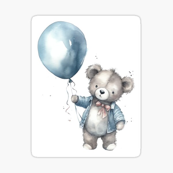 Coquette Teddy Bear Sticker Sticker for Sale by allybenz1