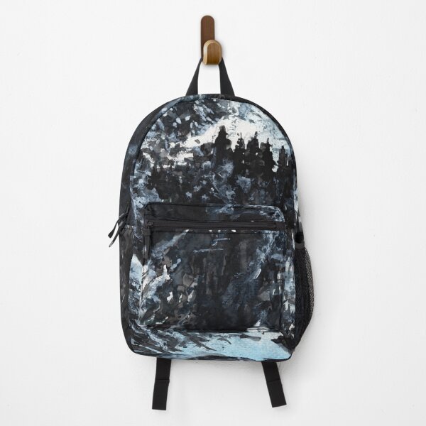 Item preview, Winter mountains watercolour landscape designed and sold by Adam Wróbel.