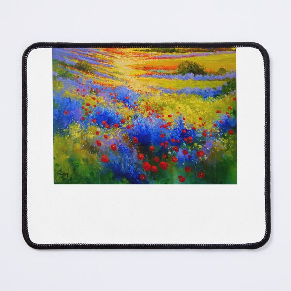 Item preview, Secret Meadow - Floral Landscape Painting designed and sold by Eric BRUNI.