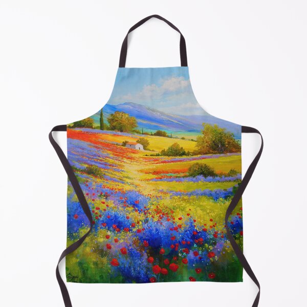 Item preview, Secret Meadow - Floral Landscape Painting designed and sold by Eric BRUNI.