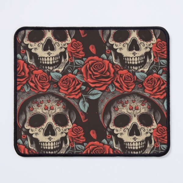 Item preview, Rose skull designed and sold by CherryBlueberry.