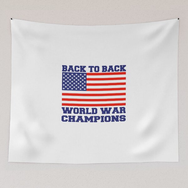 Item preview, Back To Back World War Champions designed and sold by flipper42.