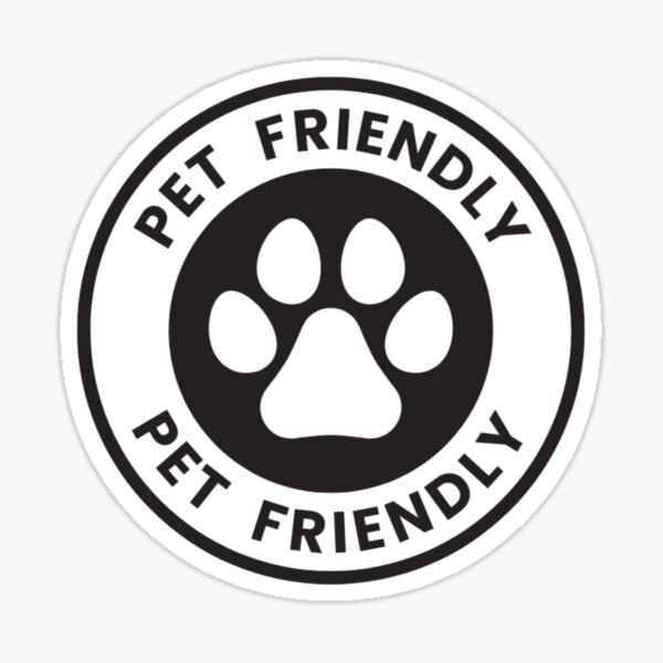 Pet Friendly Sticker for Sale by youfteen