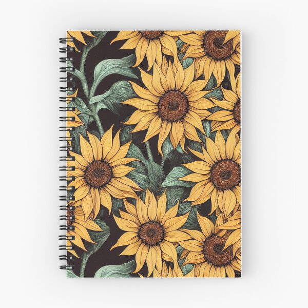Item preview, Sunflower Pattern designed and sold by roamingpixel.