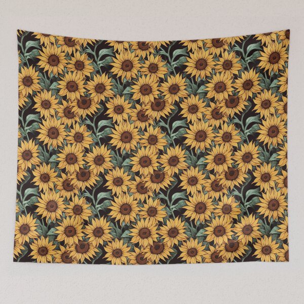 Item preview, Sunflower Pattern designed and sold by roamingpixel.
