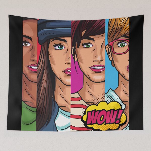 Item preview, Pop art/comic designed and sold by desssigner.