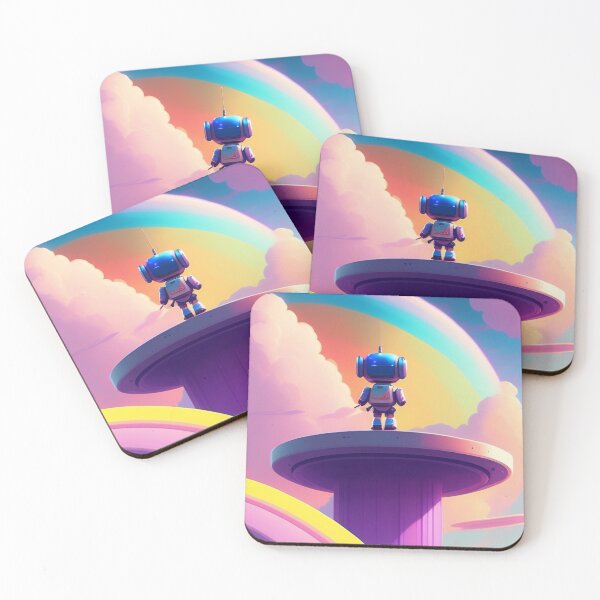 Item preview, Cute Robotic Creature in Space designed and sold by digistash.