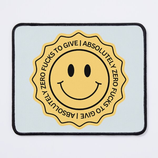 Item preview, ZERO FUCKS TO GIVE FUNNY CUTE FUN AESTHETIC  designed and sold by SIKEWARDdesigns.