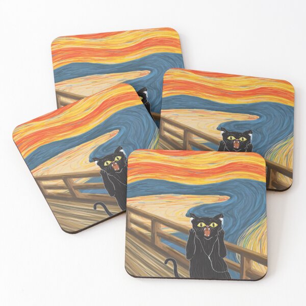 Item preview, Screaming cat designed and sold by SadharonDesign.
