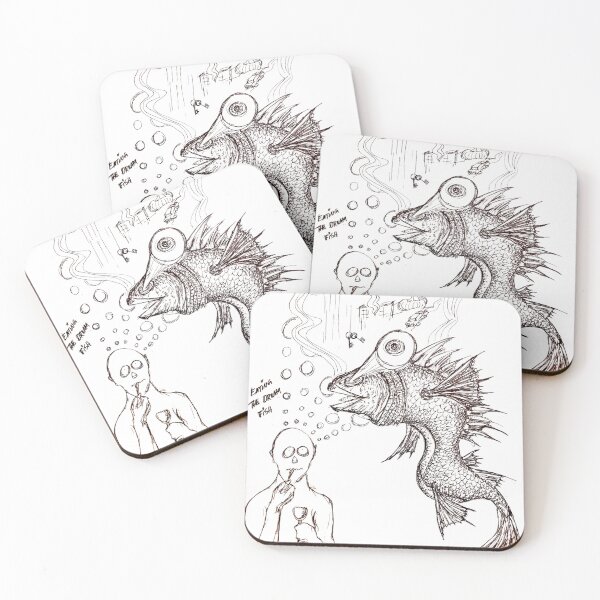 Item preview, Eating the dream fish designed and sold by Doodle Mind Journeys.